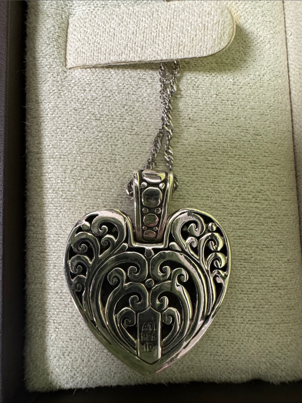 Sterling Silver Heart Necklace Ross-Simons